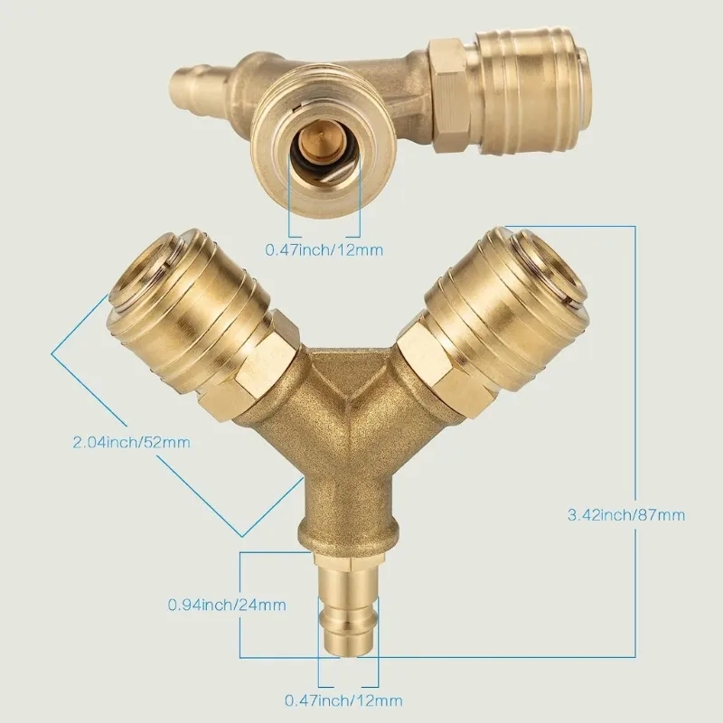 Upgraded Compressed Air Distri - đánh giá và giá Compression Fitting Brass