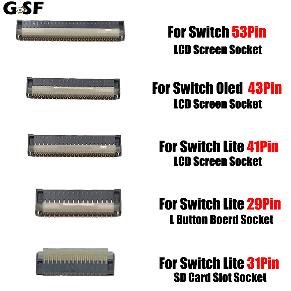 5PCS New LCD Screen FPC Ribbon - đánh giá và giá Push Fit Connector