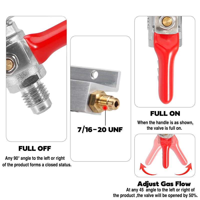 IMAICTUU 4 Way Gas Manifold Co - đánh giá và giá Push Fit Connector
