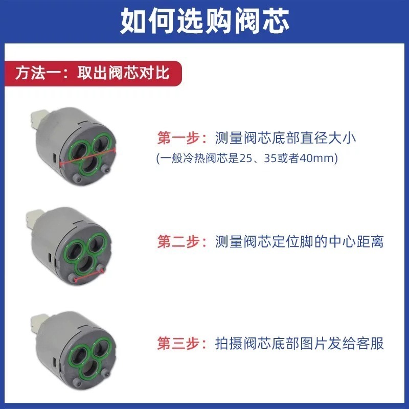 Ceramic Water Valve Cartridge  - đánh giá và giá Shower Valve Cartridge