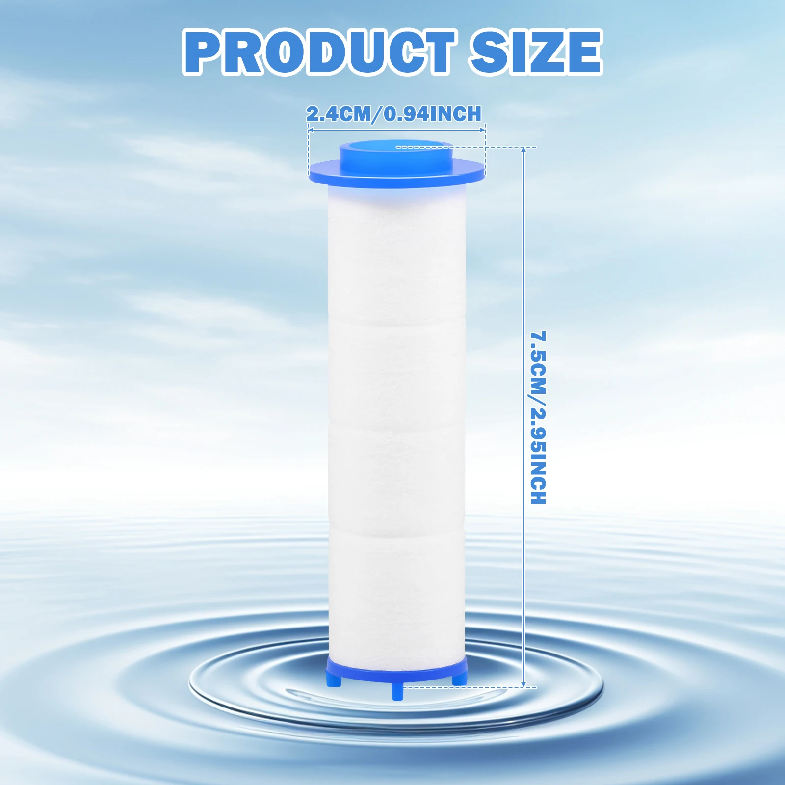 20Pcs Shower Head Filter PP Co - đánh giá và giá Shower Valve Cartridge