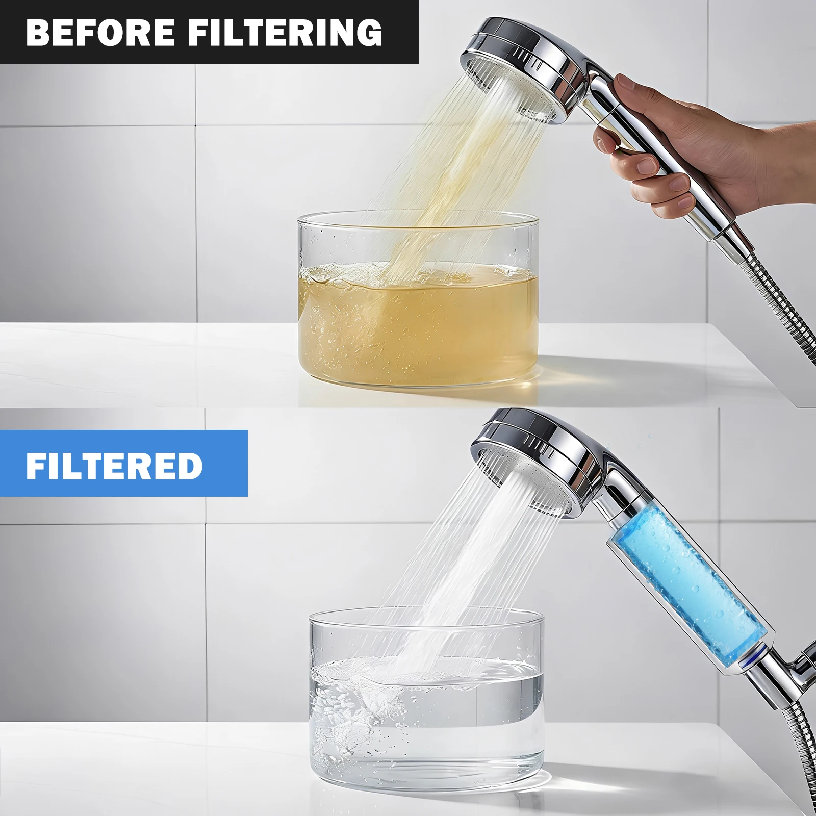 20Pcs Shower Head Filter PP Co - đánh giá và giá Shower Valve Cartridge